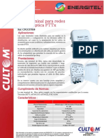 Catalogo para Cajas terminales GFC07B38