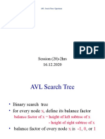 Session (20) - 2hrs 16.12.2020: AVL Search Trees: Operations