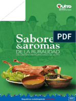Ecuador Libro de Sabores y Aromas de La Ruralidad DMQ 2013