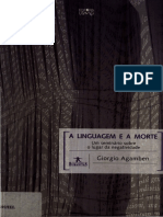 Giorgio Agamben - Henrique Burigo - A Linguagem e A Morte - Um Seminário Sobre o Lugar Da Negatividade-Editora UFMG (2006)