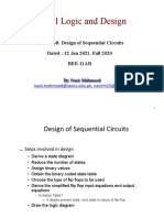 38 DLD Lec 38 Design of Sequential Circuits Example Dated 12 Jan 2021 Lecture Slides