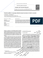 pitfalls in chloride induced corrosion assessment