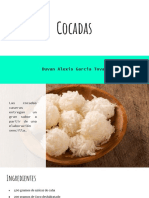 Cocadas caseras sencillas con coco y azúcar