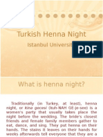 Turkish Henna Party