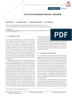 Diabetes As A Risk Factor For Periodontal Disease, Plausible Mechanisms