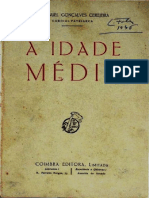 A Idade Média Na História Da Civilização - Cardeal Manuel Gonçalves Cerejeira, 1953