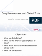 Drug Development and Clinical Trials: Jennifer Farmer, Execu Ve Director