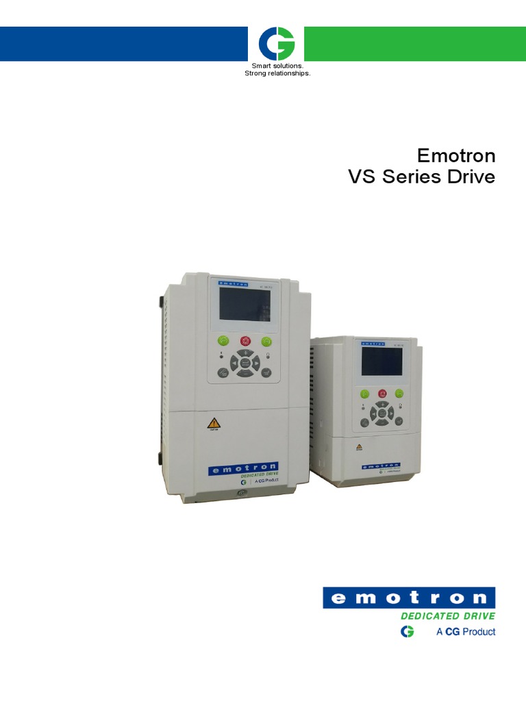 Emotron VSX VSM VSR Vse Vss User Manual .En | PDF | Power Inverter ...