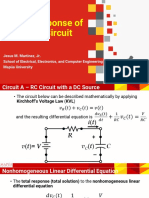 Total Response of An RC Circuit