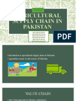 Agricultural Supply Chain in Pakistan