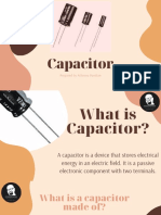 Capacitor: Prepared by Atheena Pandian