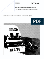 The InternationalR Oad Roughness Experiment