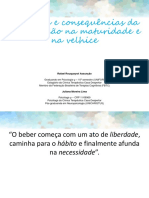 Apresentação Sobre Prejuízos Cognitivos Relacionados A Dependência Química