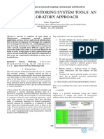 Network Monitoring System Tools - An Exploratory Approach