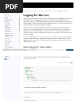 84-Kubernetes Io Docs Concepts Cluster Administration Logging