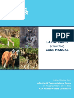 Large Canid Care Manual 2012r