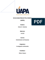 Trabajo Final Investigación de Mercados Denive