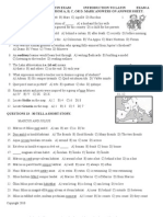 2010 Acl/Njcl National Latin Exam Introduction To Latin Exam A Choose The Best Answer From A, B, C, or D. Mark Answers On Answer Sheet