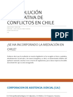 6.LA RESOLUCIÓN ALTERNATIVA DE CONFLICTOS EN CHILE