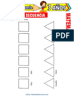 Noción de Secuencia Para Niños de 3 Años