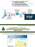 SAA - Vazoes de Dimensionamento