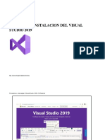 Manual de Instalacion Del Visual Studio 2019