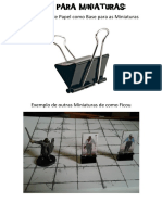 Ideia para Miniaturas (Não Imprimir)