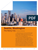 Seattle, Washington: The Rainy City