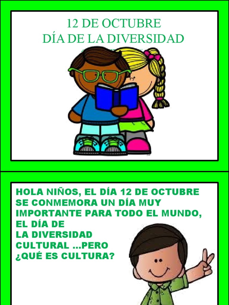 12 de Octubre Diversidad Cultural | PDF