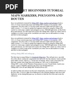 GMAP .Net