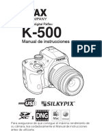 Manual Pentax k500