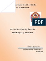 Formacion Civica y Etica Estrategias y Recursos