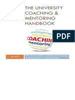 The University Coaching & Mentoring Handbook
