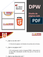 Introducción a sitios web y HTML