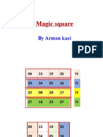 Arman Magic Square 112021