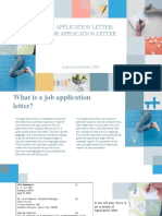An Application Letter/ A Job Application Letter: Ambar Lina Pratiwi, S.PD
