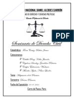 Adquisión y Conservación de La Posesión - Seminario de Derecho Civil