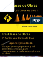 TRES CLASES DE OBRAS