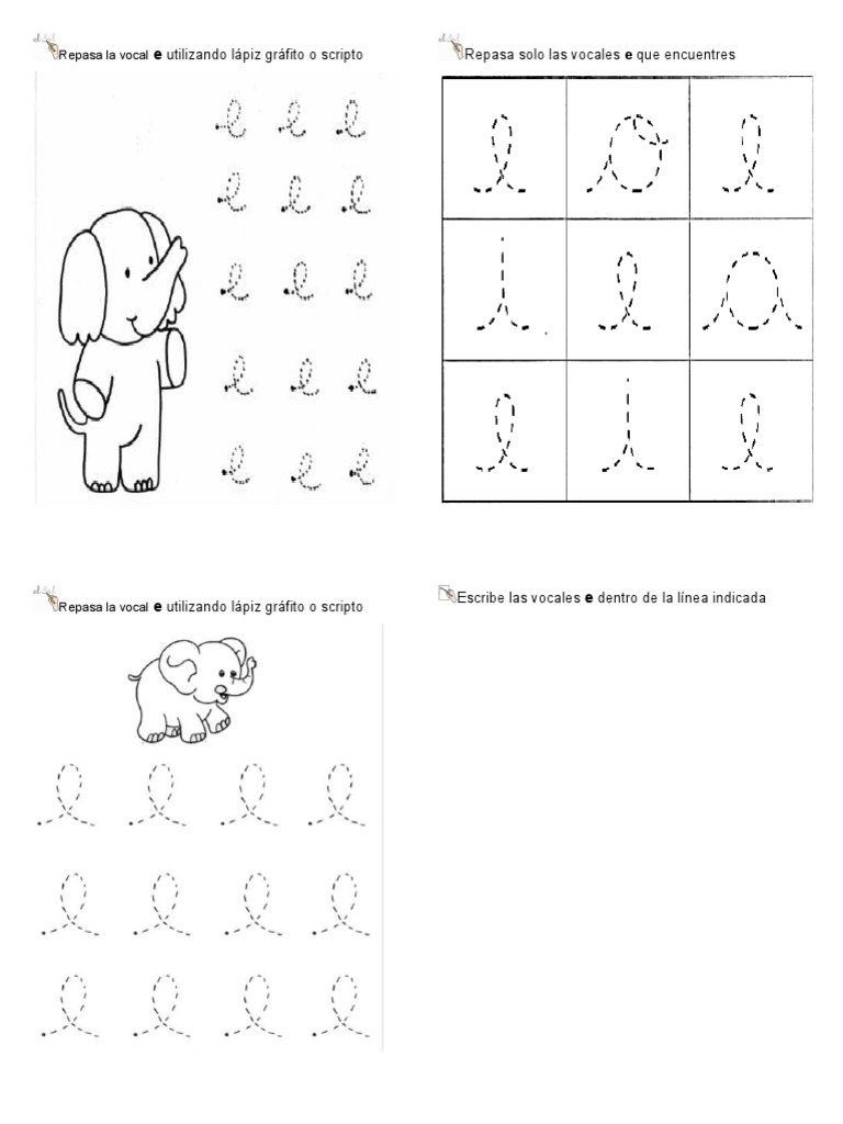 Reforzamiento Vocal e | PDF