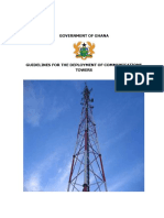 Ghana Guidelines for Deploying Communications Towers