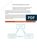 Trabajo de Planeación de Requerimientos de Capacidad