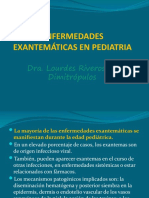 Enfermedades exantemáticas en pediatría: tipos y características