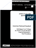 ANSI C37.50 Revisão 2000