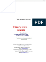 Essais Science 02 Max Weber EN