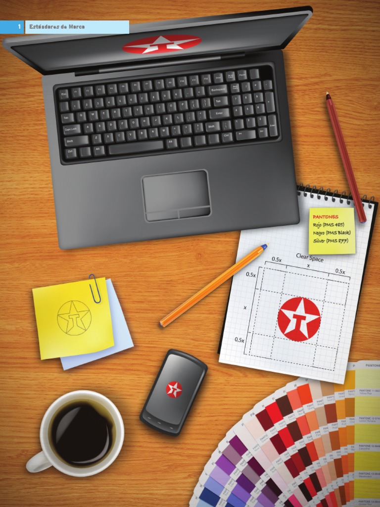 Manual de Marca Texaco 2020 | PDF | Color | Tipografía