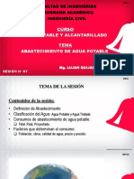 Semana 1 Definicion de Abastecimiento de Agua Potable