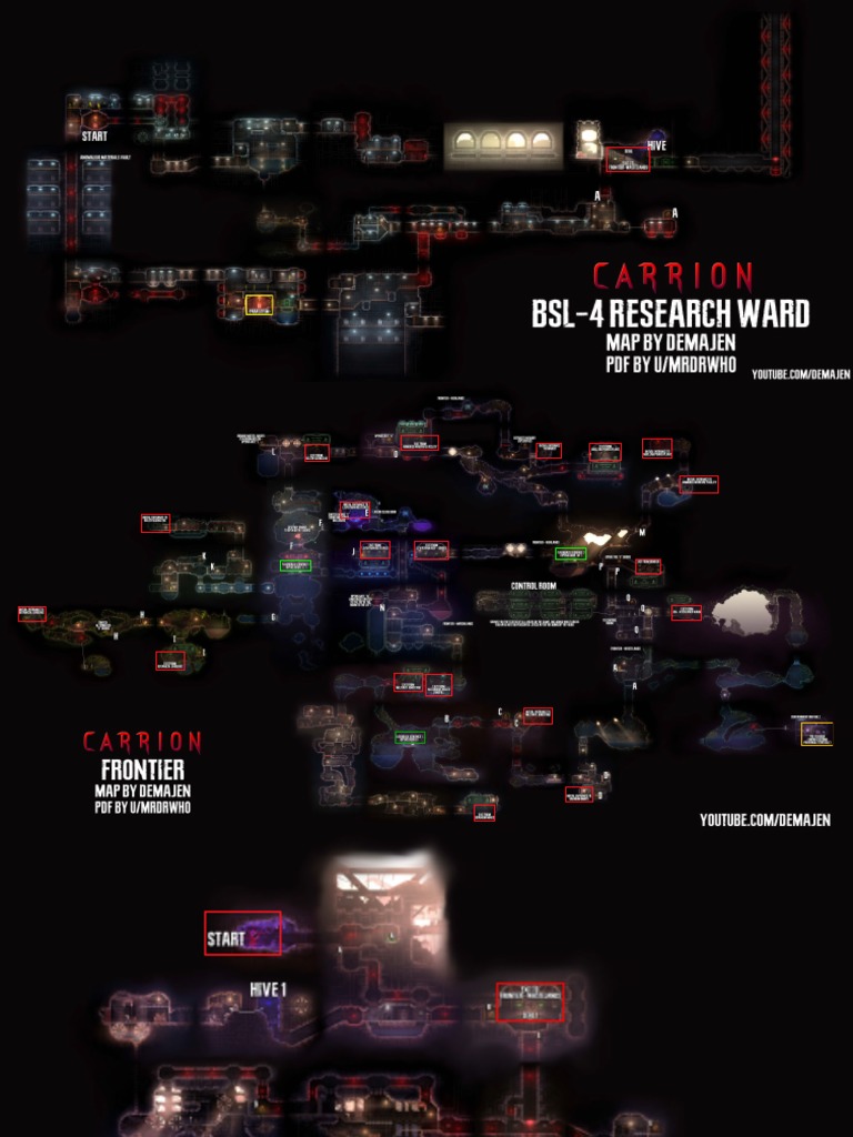 Carrion Map HQ Reduced - Unique | PDF