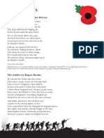War Poems: in Flander'S Fields by John Mccrae