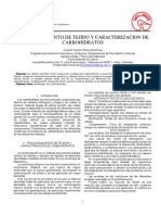 Informe de Fraccionamiento de Tejidos y Caracterizacion de Carbohidratos
