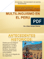 Multilinguismo Del Perú